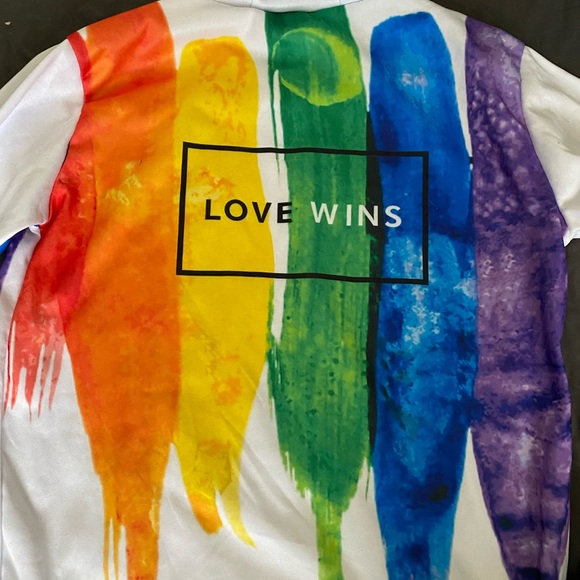 “Love Wins” LGBT long sleeve hoodie - Picture 3 of 4